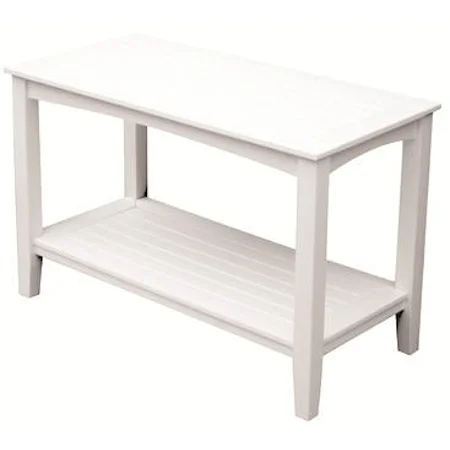 Outdoor Console Table w/ Lower Shelf